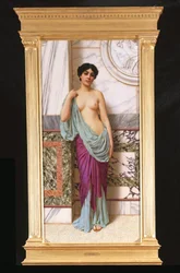 Tepidariumissa, 1909
